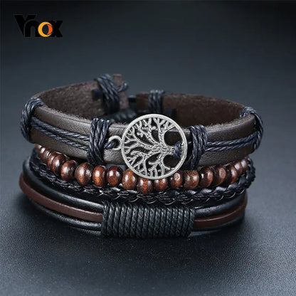 4Pcs/ Set Braided Bracelets