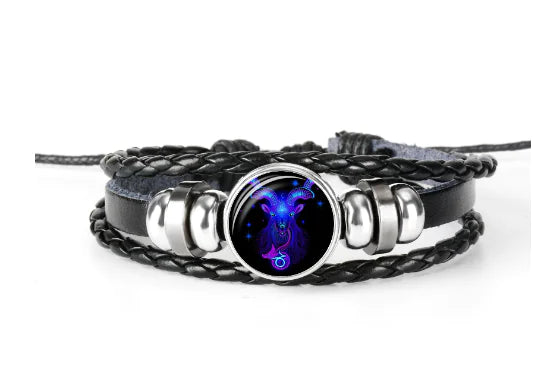 Unisex  Zodiac Luminous Bracelets