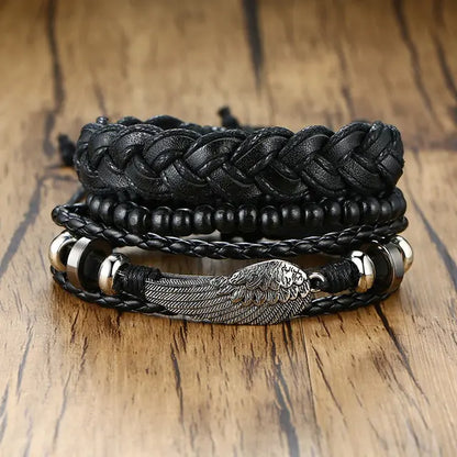 4Pcs/ Set Braided Bracelets