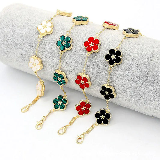 18k Gold Plating Flower Bracelets