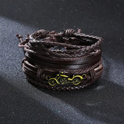 4Pcs/ Set Braided Bracelets