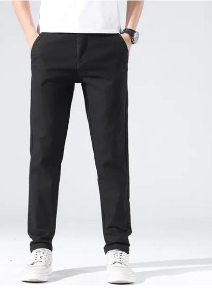 Business Casual Stretch Straight Men's Jeans