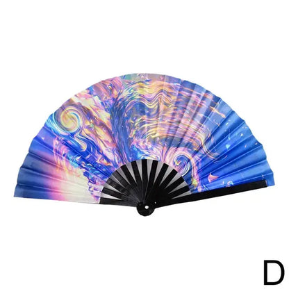 UV Fluorescent Folding Fan