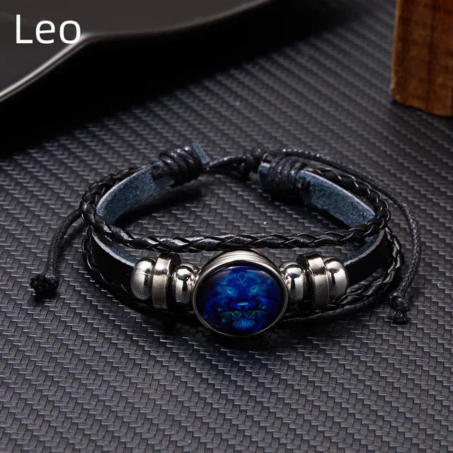 Unisex  Zodiac Luminous Bracelets