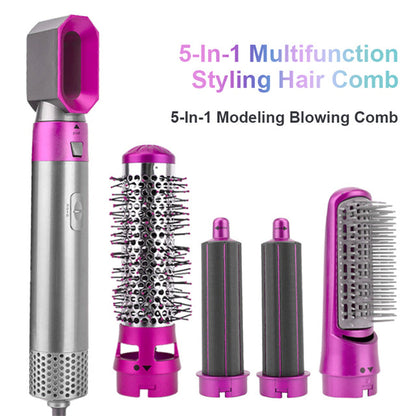 5-in-1 Curling Comb and Straightener