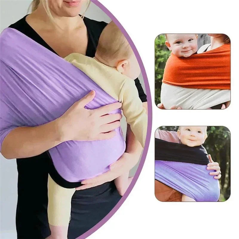 Baby Sling Cotton Soft Elastic Baby Carrier Infant Toddler Carrier Easy to Wear Newborn Blanket Newborn Photography Wrap