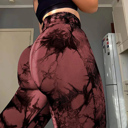 Seamless Tie Dye Leggings