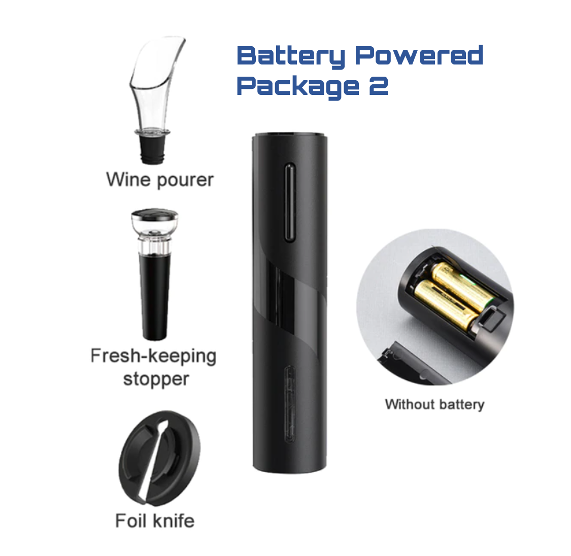 Rechargeable Wine Bottle Opener