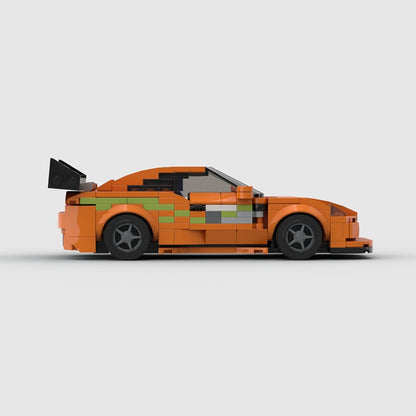 MOC Supra Sports Car Building Blocks