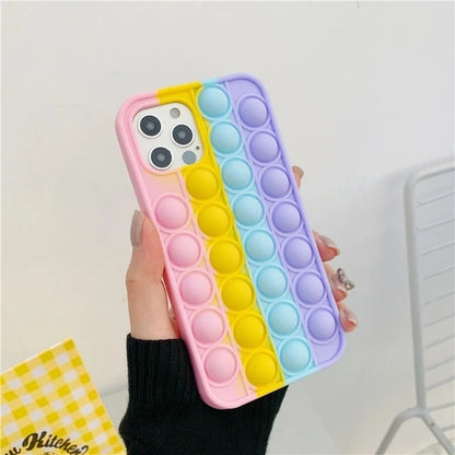 Game Release Pressure Push It Bubble Phone Case for  A54 A74 5G A15 A94 A52 A72 A31 A53 A5 A9 2020 Reno 4Z 5 6 7Lite 7Z 8Z