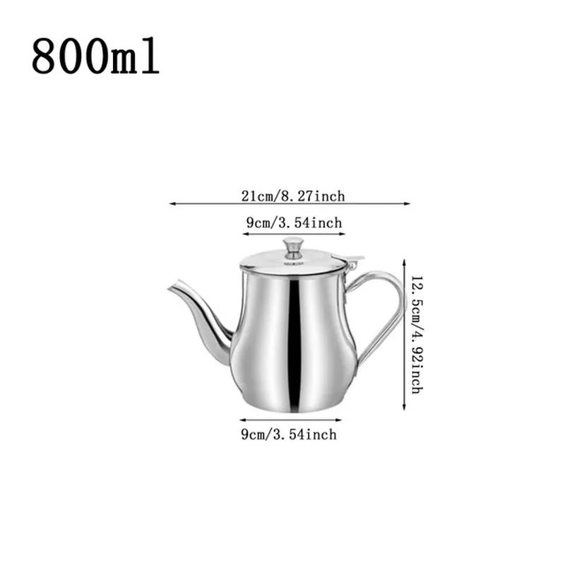 Filter Oil Pot Stainless Steel Household Leak-Proof Wine Pot Pouring Oil Bottle Seasoning Tank Kitchen Supplies Oz Pot Oil Tank