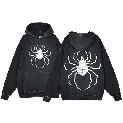 Print Zipper Hoodies